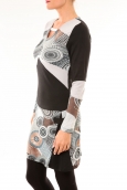 Bamboo's Fashion Robe Cercle BW613 gris