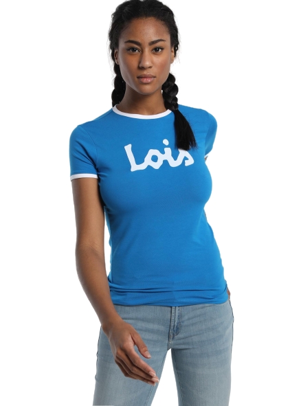 LOIS T Shirt Bleu 420472094 La Vitrine de la Mode